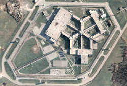 aerial shot of Millhaven Penitentiary