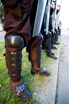 guards in riot gear
