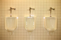 three urinals