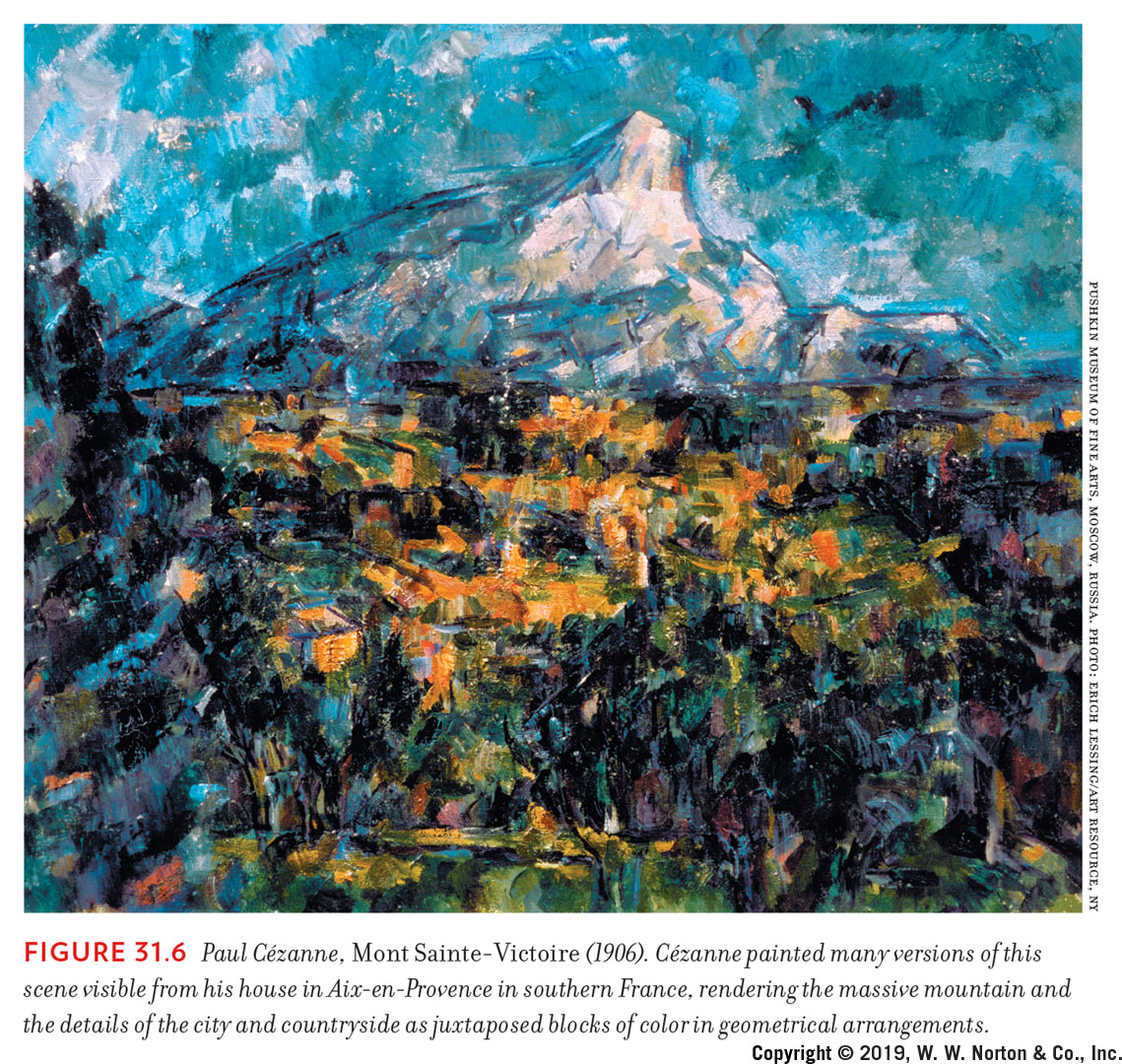 Cézanne, Mont Sainte-Victoire (1906)