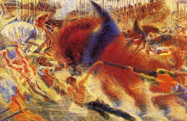 Boccioni, The City Rises (1910)