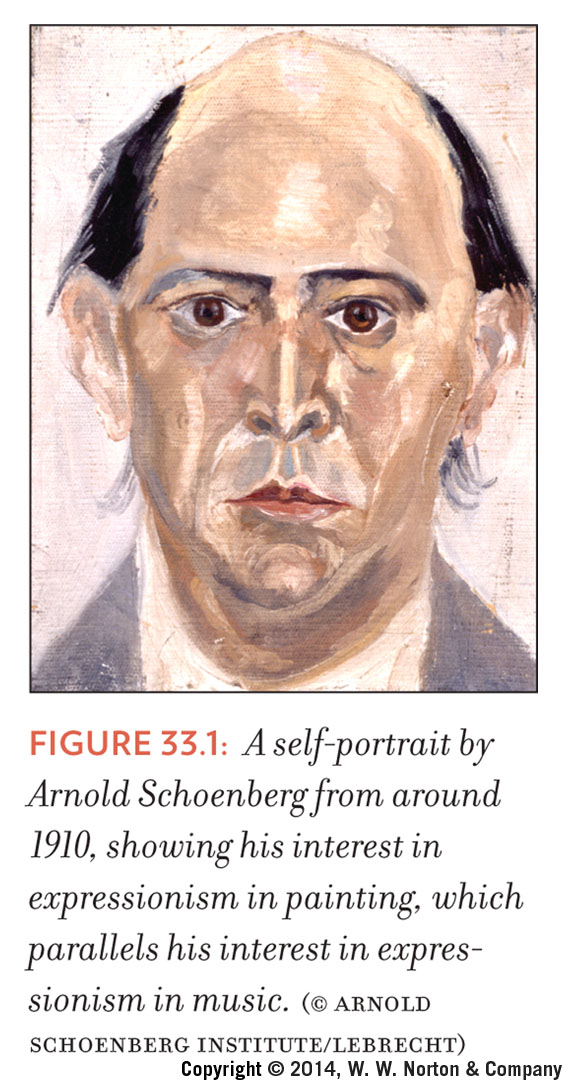 Schoenberg, Self-Portrait (ca. 1910)