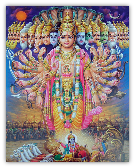 Vishwa-roopa of Krishna